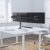 Supporto da Scrivania per 3 Monitor 13-27'' con Morsetto - immagine 10