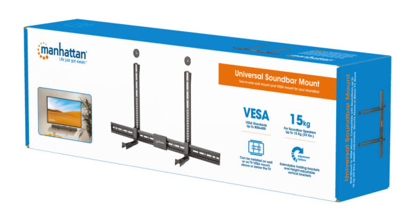 Supporto Universale per Soundbar da Muro Max VESA 800x400 - immagine 2