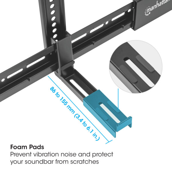 Supporto Universale per Soundbar da Muro Max VESA 800x400 - immagine 7