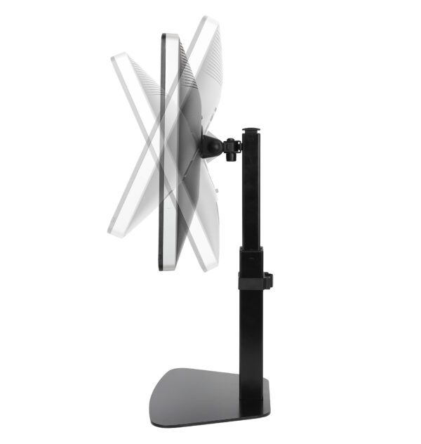Supporto da Tavolo Stand per Monitor 15-32'' con Molla a Gas Regolabile e Base - immagine 7