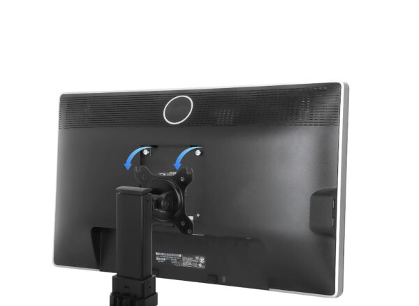 Supporto da Tavolo Stand per Monitor 15-32'' con Molla a Gas Regolabile e Base - immagine 8