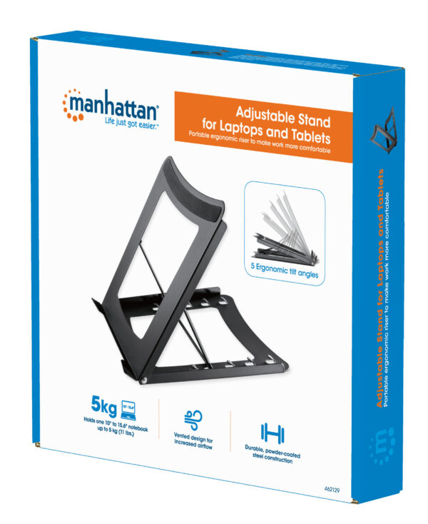 Supporto Regolabile per Laptop e Tablet - immagine 2