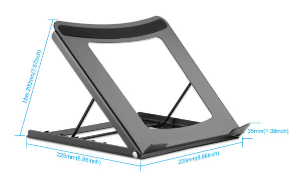 Supporto Regolabile per Laptop e Tablet - immagine 5