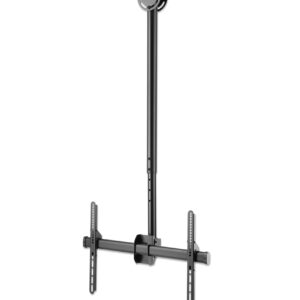 Supporto TV 37''-70'' da Soffitto Altezza Regolabile Full-motion
