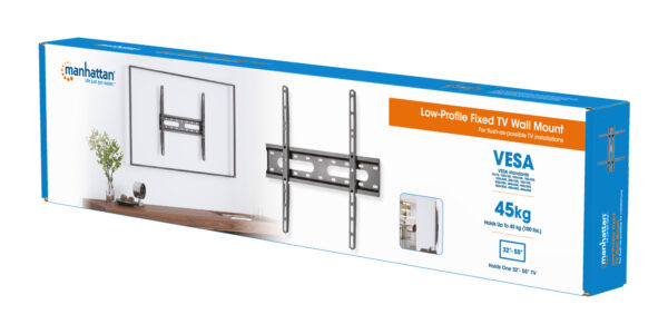 Staffa a Muro Fissa Low-Profile per TV 32-55'' - immagine 2