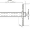 Staffa a Muro Inclinabile per TV 37-70'' - immagine 3