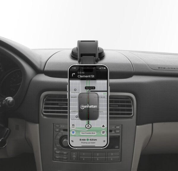 Stand Smartphone da Cruscotto dell'auto con Supporto Magnetico - immagine 7
