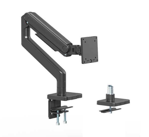 Supporto da Scrivania per Monitor Singolo 17-49'' con Molla Meccanica in Alluminio - immagine 5