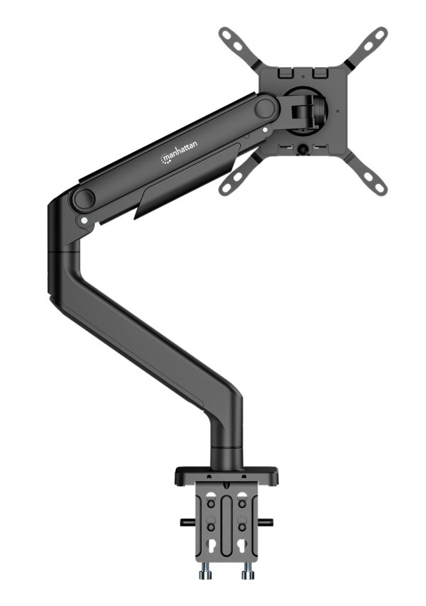 Supporto da Scrivania per Monitor Singolo 17-49'' con Molla Meccanica in Alluminio - immagine 8