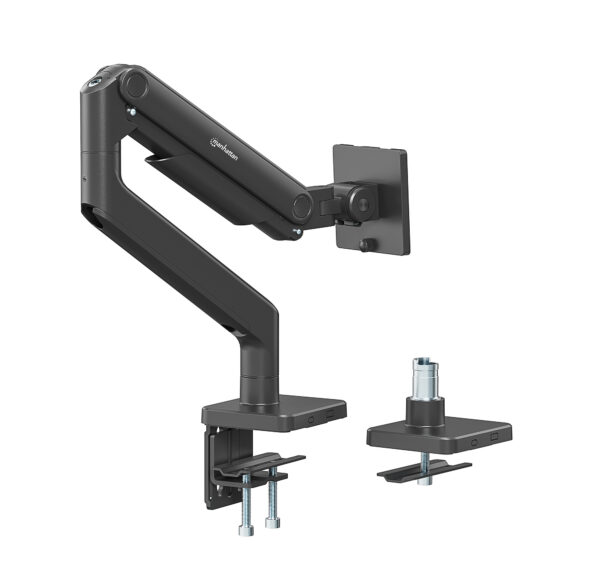 Supporto da Scrivania per Monitor Singolo 17-49'' con Molla Meccanica in Alluminio - immagine 9