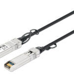 Cavo in Rame Twinax DAC Passivo con Connettori SFP+ 10Gb 1m Nero