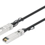 Cavo in Rame Twinax DAC Passivo con Connettori SFP+ 10Gb 5m Nero