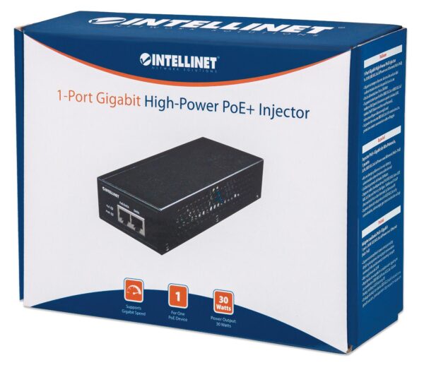 Iniettore Gigabit High-Power PoE+ - immagine 2