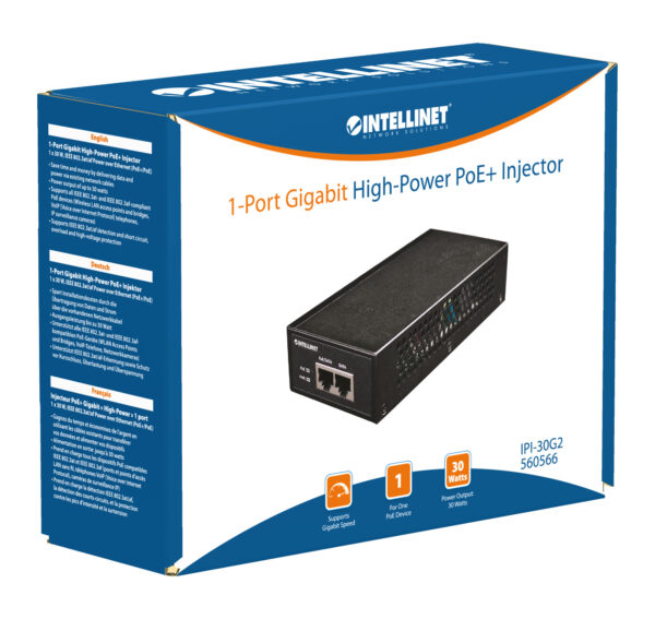 Iniettore Gigabit High-Power PoE+ - immagine 8