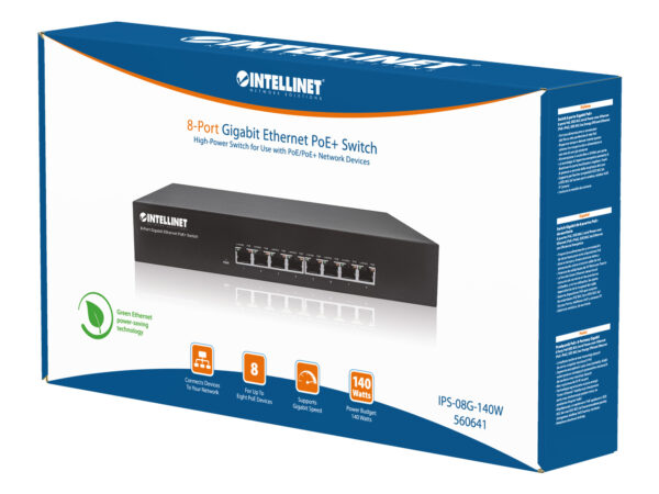 Switch 8 porte Gigabit PoE+ - immagine 2