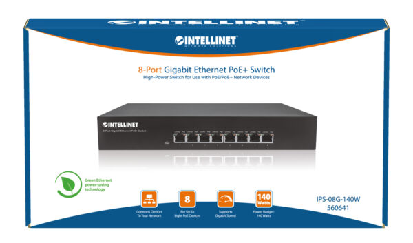 Switch 8 porte Gigabit PoE+ - immagine 10