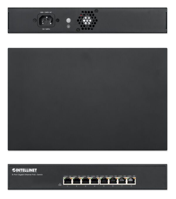 Switch 8 porte Gigabit PoE+ - immagine 8