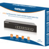 Switch PoE+ 8 Porte 10/100, Desktop / Rack - immagine 2