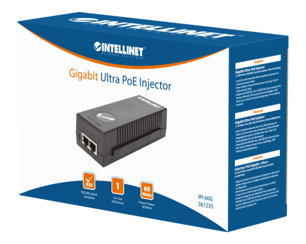 Iniettore Gigabit PoE+ Ultra Power 100m - immagine 9