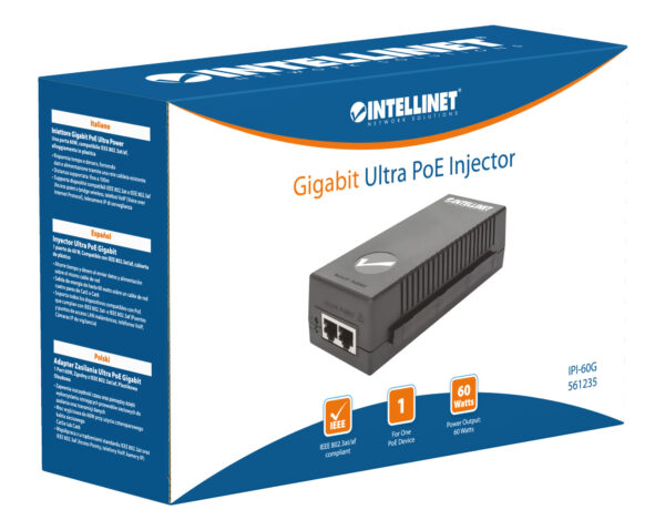 Iniettore Gigabit PoE+ Ultra Power 100m - immagine 2