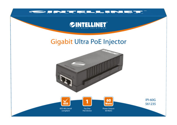 Iniettore Gigabit PoE+ Ultra Power 100m - immagine 8
