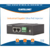 Iniettore Industriale per Guida DIN Gigabit Ultra PoE 60W - immagine 8