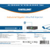 Iniettore Industriale per Guida DIN Gigabit Ultra PoE 60W - immagine 9