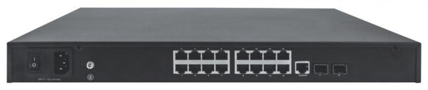 Switch AV Gigabit Ethernet PoE+ a 16 porte 2 SFP - immagine 4