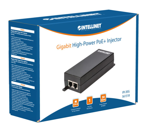 Iniettore Gigabit PoE+ High Power - immagine 9