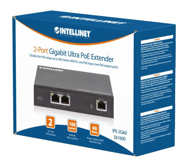 Ultra PoE Extender Gigabit 2 porte - immagine 2