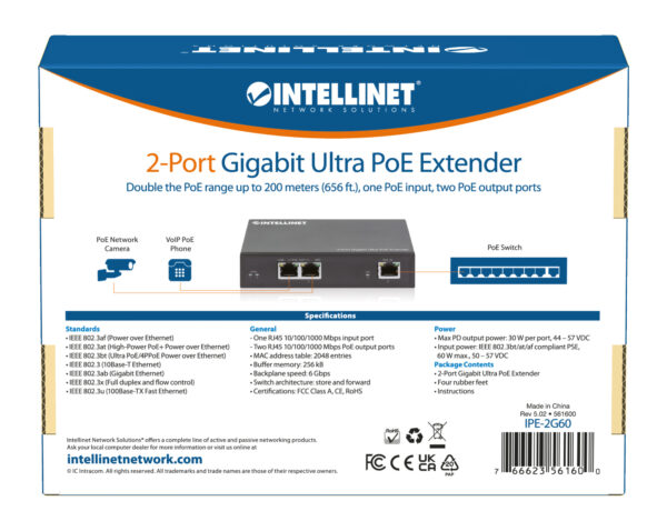 Ultra PoE Extender Gigabit 2 porte - immagine 10