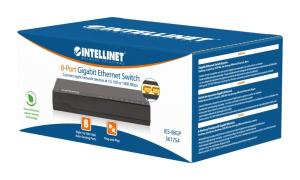 Gigabit Ethernet Switch 8 porte - immagine 2
