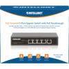 Switch Gigabit a 5 Porte con Alimentazione PoE Passante - immagine 10