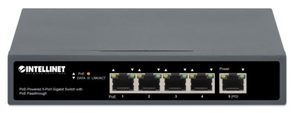 Switch Gigabit a 5 Porte con Alimentazione PoE Passante - immagine 4