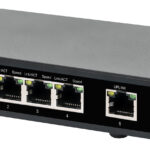 Ethernet Switch Gigabit PoE+ 5 porte