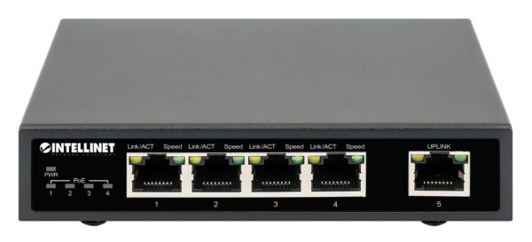 Ethernet Switch Gigabit PoE+ 5 porte - immagine 4
