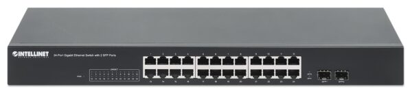 Gigabit Ethernet Switch 24 porte con 2 porte SFP - immagine 4