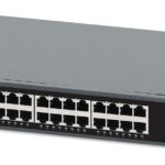 Gigabit Ethernet Switch 24-Porte PoE+ con 2 porte SFP