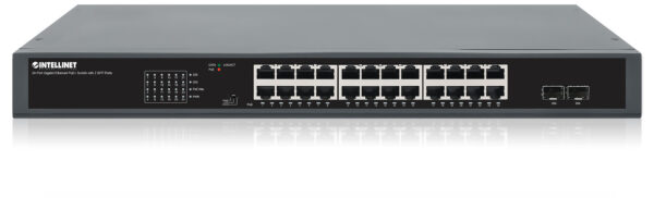 Gigabit Ethernet Switch 24-Porte PoE+ con 2 porte SFP - immagine 6