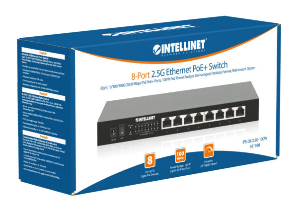 Ethernet Switch POE+ 8 Porte 2.5G - immagine 9