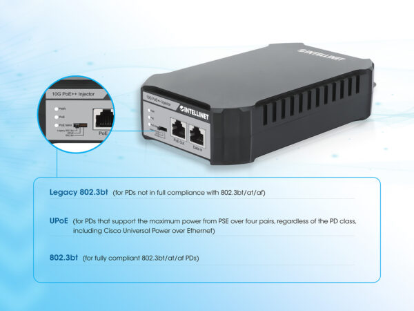 Iniettore PoE++ 10G - immagine 10