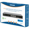 Gigabit Ethernet Switch PoE+ 16 porte con 2 porte SFP - immagine 2