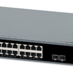 Gigabit Ethernet Switch PoE+ 16 porte con 2 porte SFP