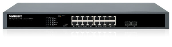 Gigabit Ethernet Switch PoE+ 16 porte con 2 porte SFP - immagine 6