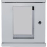 Armadio Rack 10'' a muro 6U Grigio