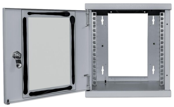 Armadio Rack 10'' a muro 6U Grigio - immagine 3