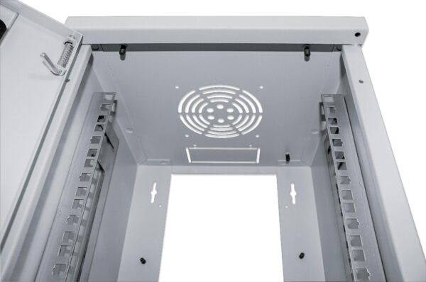 Armadio Rack 10'' a muro 6U Grigio - immagine 5