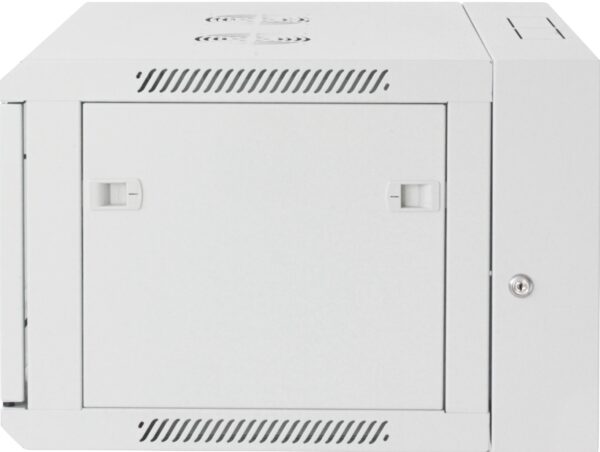 Armadio Rack 19'' a muro 9 unità due sezioni Grigio - immagine 6