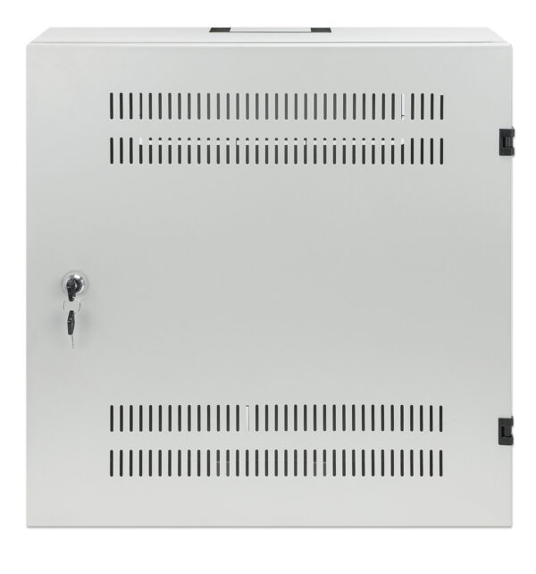 Armadio 19'' a muro a basso profilo con montanti orizzontali 4U e verticali 2U - immagine 4