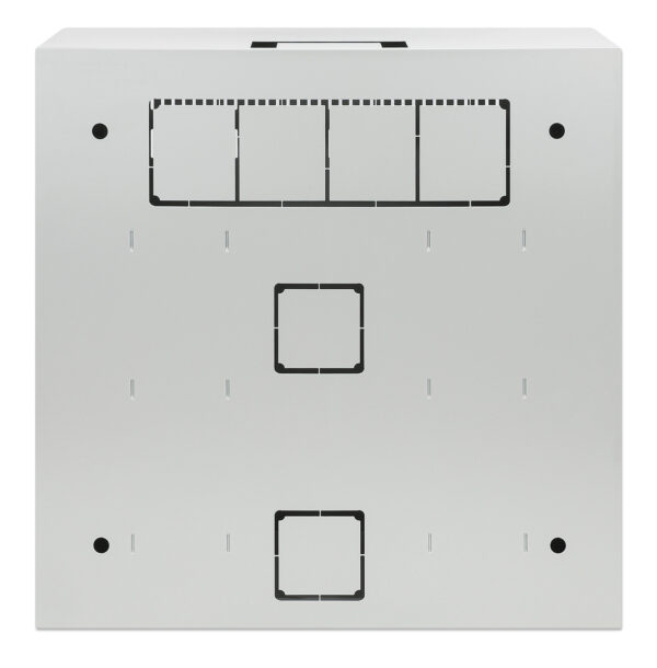 Armadio 19'' a muro a basso profilo con montanti orizzontali 4U e verticali 2U - immagine 5